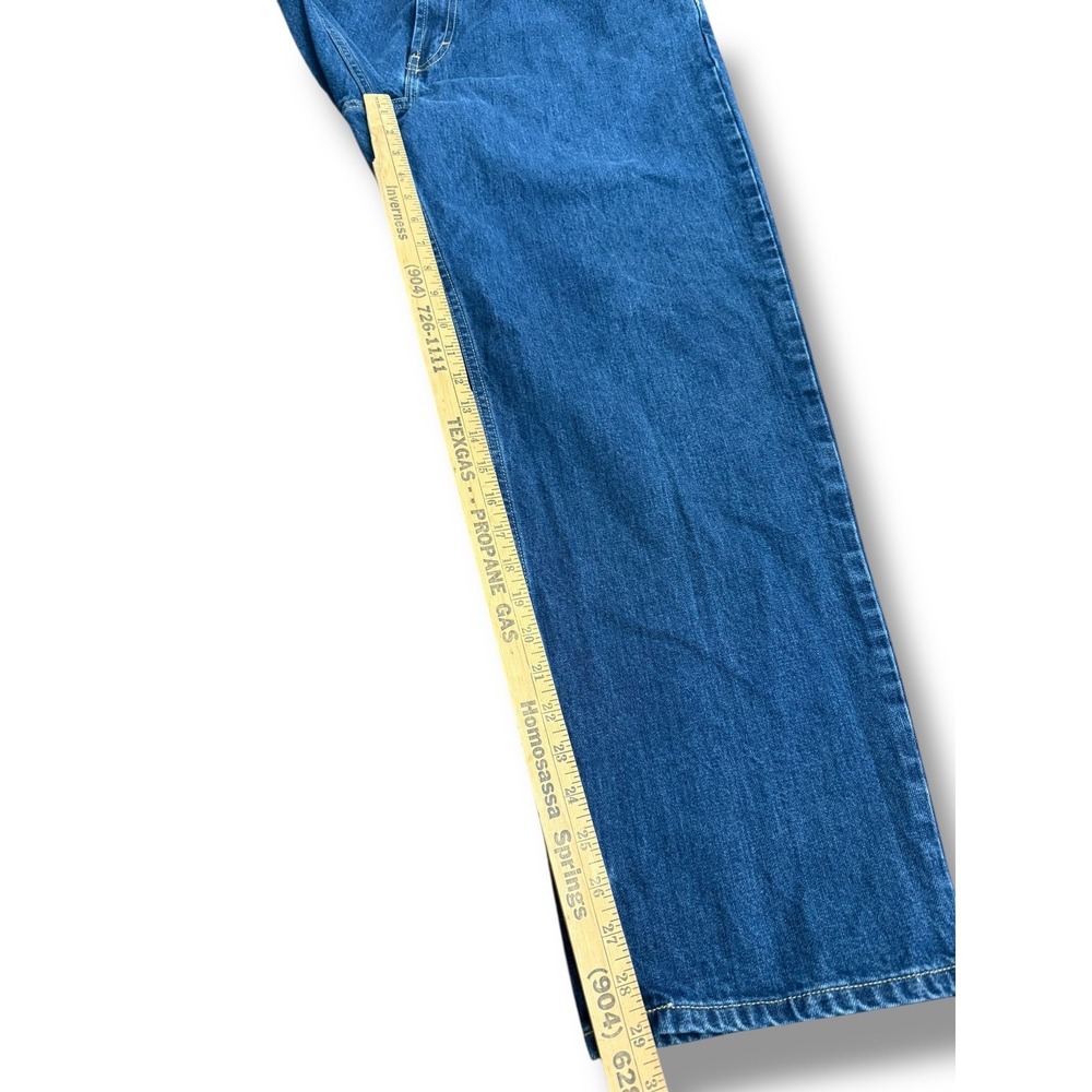 Kirkland Signature Men's Blue Denim Jeans Size 38x30 (38x29)  Classic Fit‎ - Picture 5 of 8
